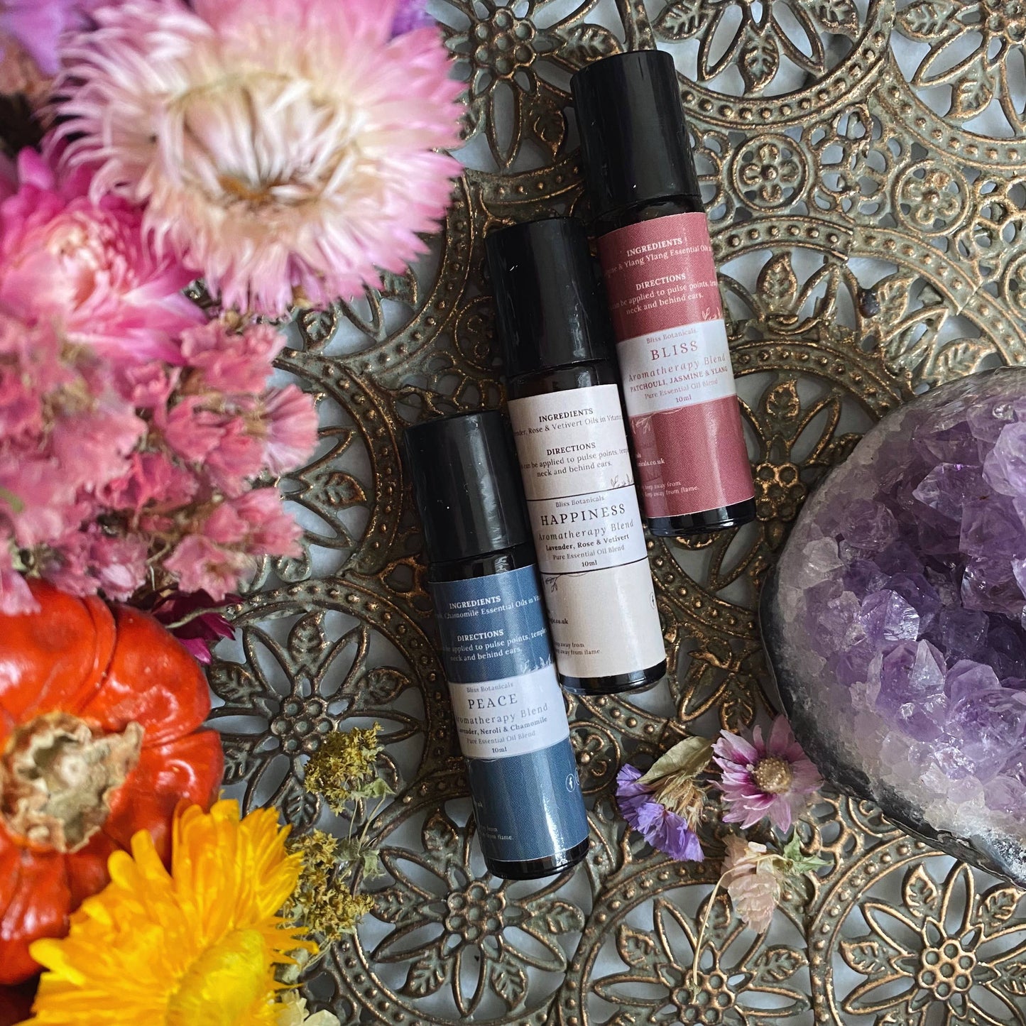 Aromatherapy Blends - Roll on Pulse Point Perfumes: Bliss