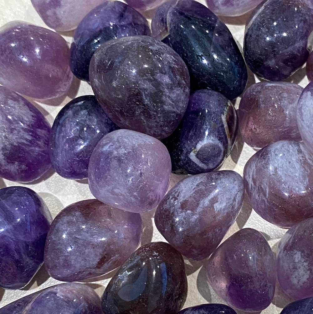 Single Tumbled Crystal - Amethyst