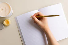 LSW Pen - Gold ballpoint pen with black ink & LSW logo