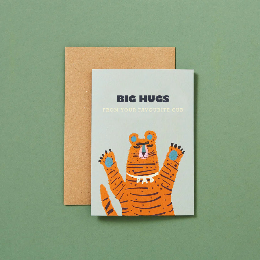Big Hugs from your favourite cub Card