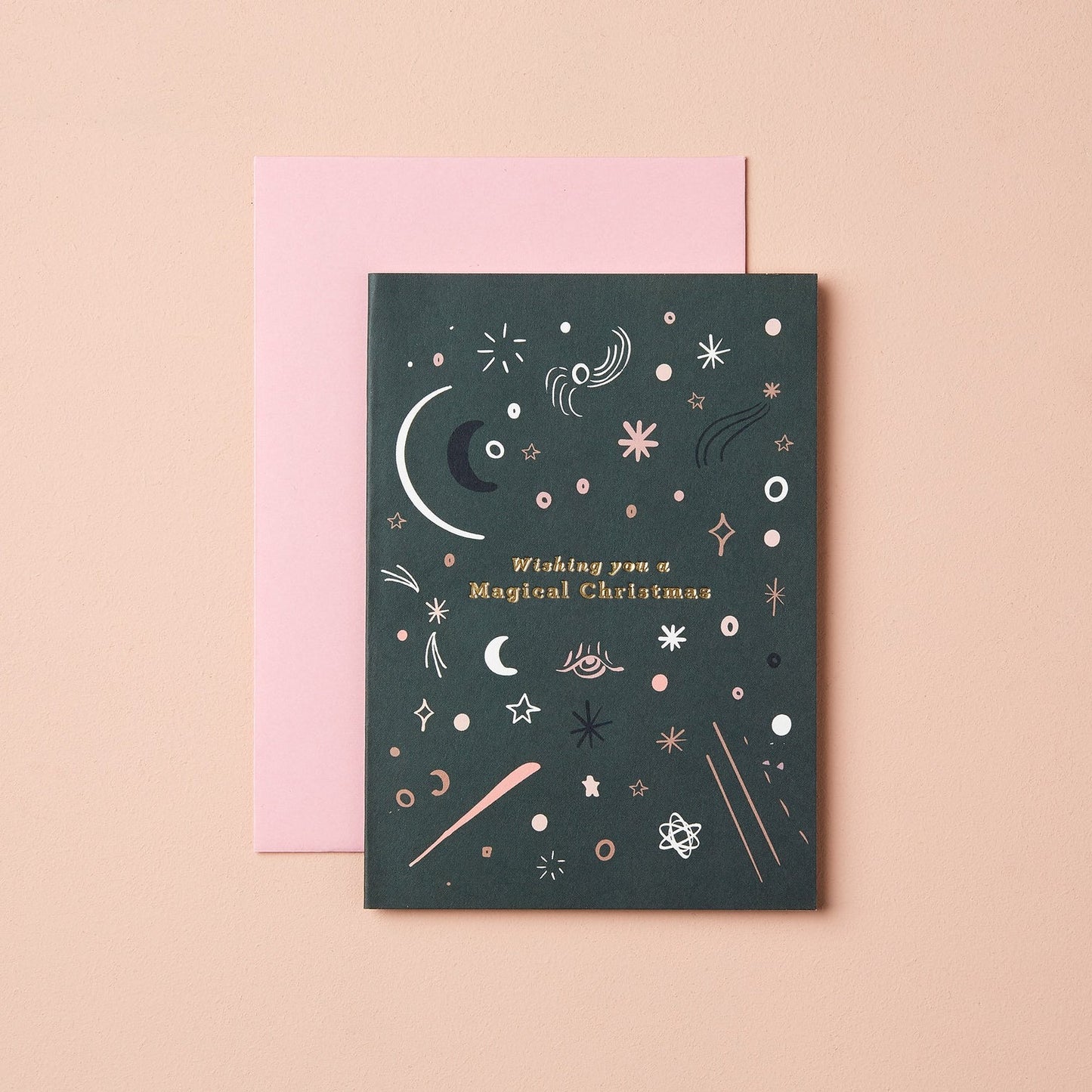 Wishing you a Magical Christmas card