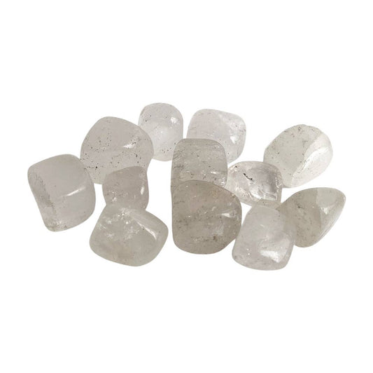 Single Tumbled Crystal: Clear Quartz