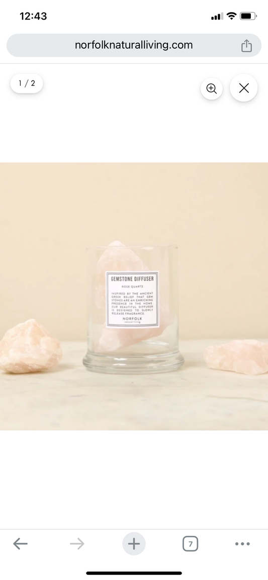 Norfolk Natural Living Gemstone Diffuser