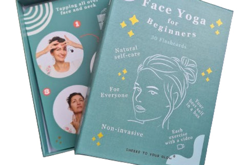 Face Yoga Flash Cards